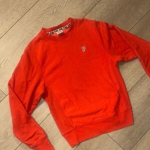PINK Victoria's Secret Red Crewneck Sweater